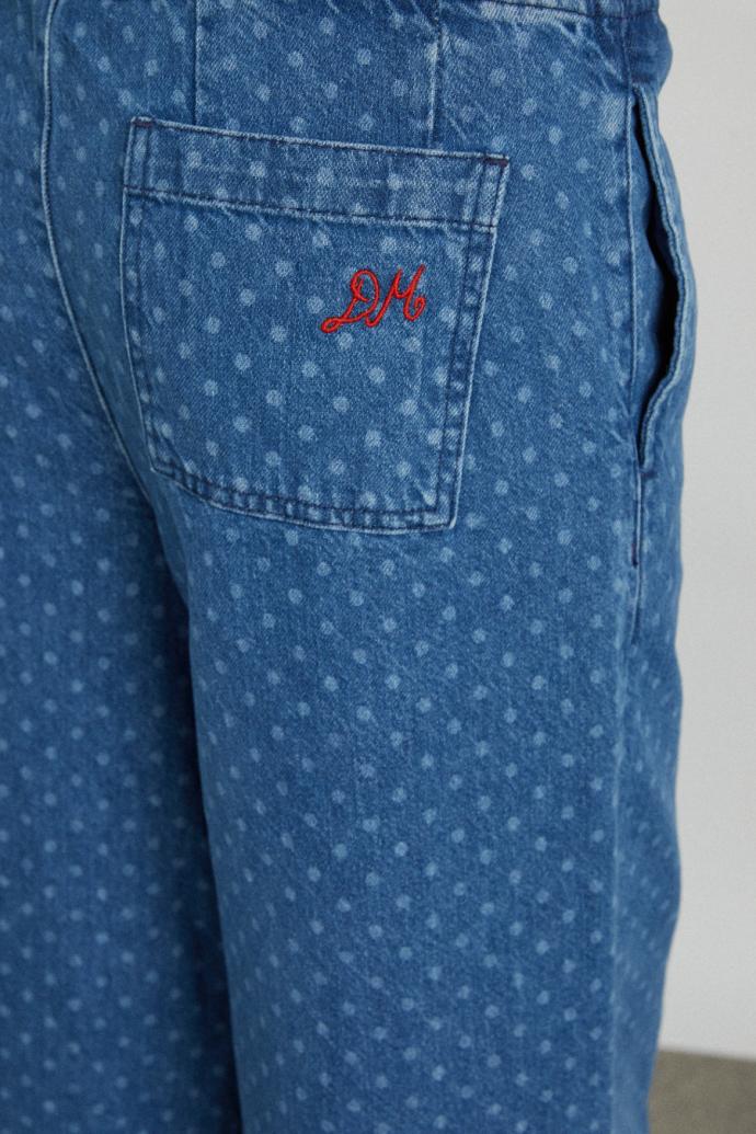 Denim | Women Damson Madder Rafe Jean - Polka Dot