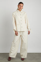 Denim | Women Damson Madder Rafe Pant - Floral Stripe