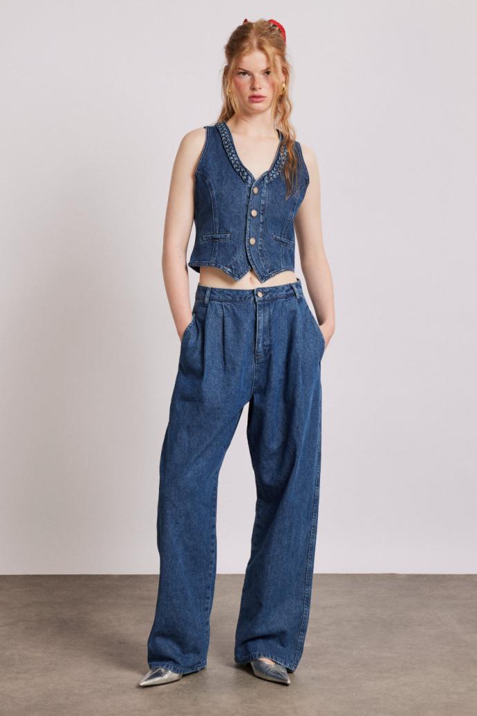 Denim | Women Damson Madder Sailor Jeans - Vintage Wash