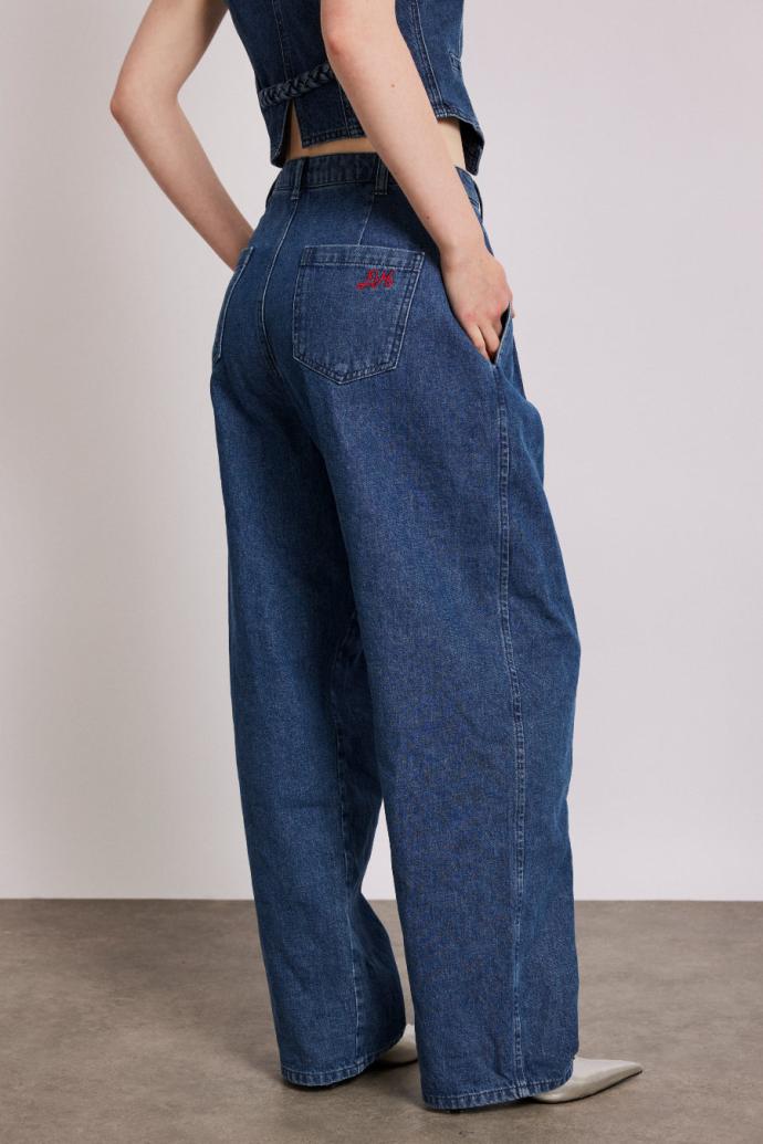 Denim | Women Damson Madder Sailor Jeans - Vintage Wash