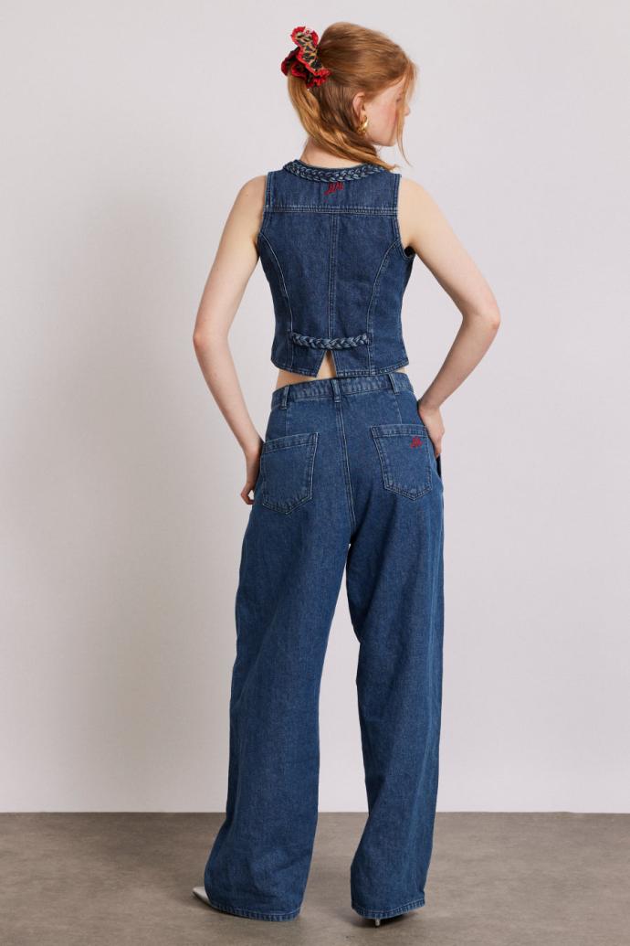 Denim | Women Damson Madder Sailor Jeans - Vintage Wash