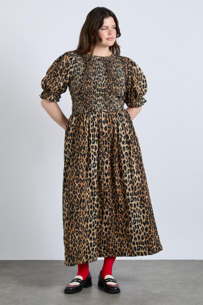 Dresses | Women Damson Madder Bluebelle Midi Dress - Leopard