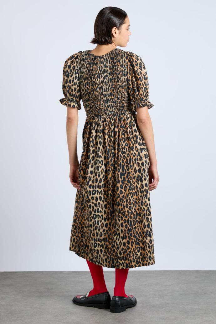 Dresses | Women Damson Madder Bluebelle Midi Dress - Leopard