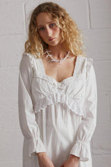 Dresses | Women Damson Madder Edith Vintage Midi - White