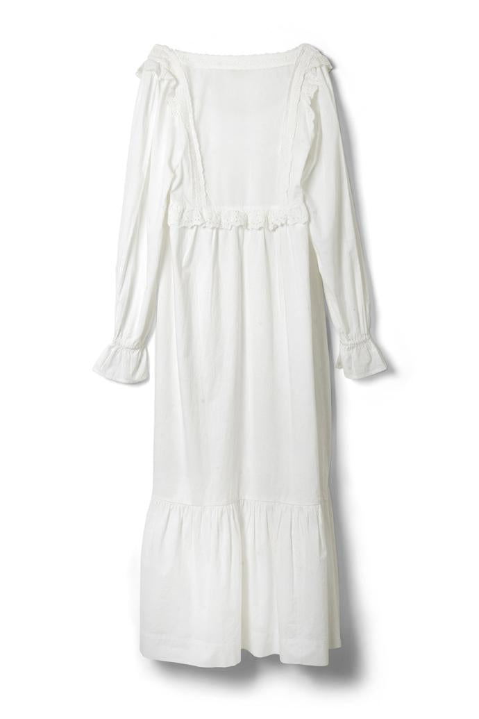 Dresses | Women Damson Madder Edith Vintage Midi - White