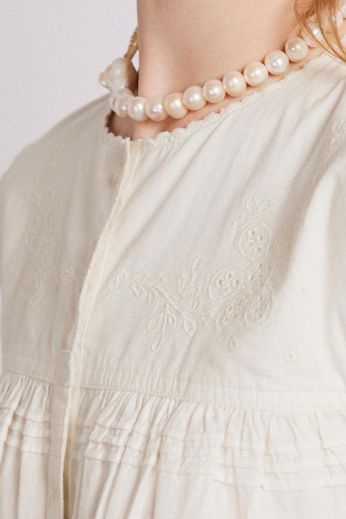 Dresses | Women Damson Madder Embroidered Genevieve Mini Dress