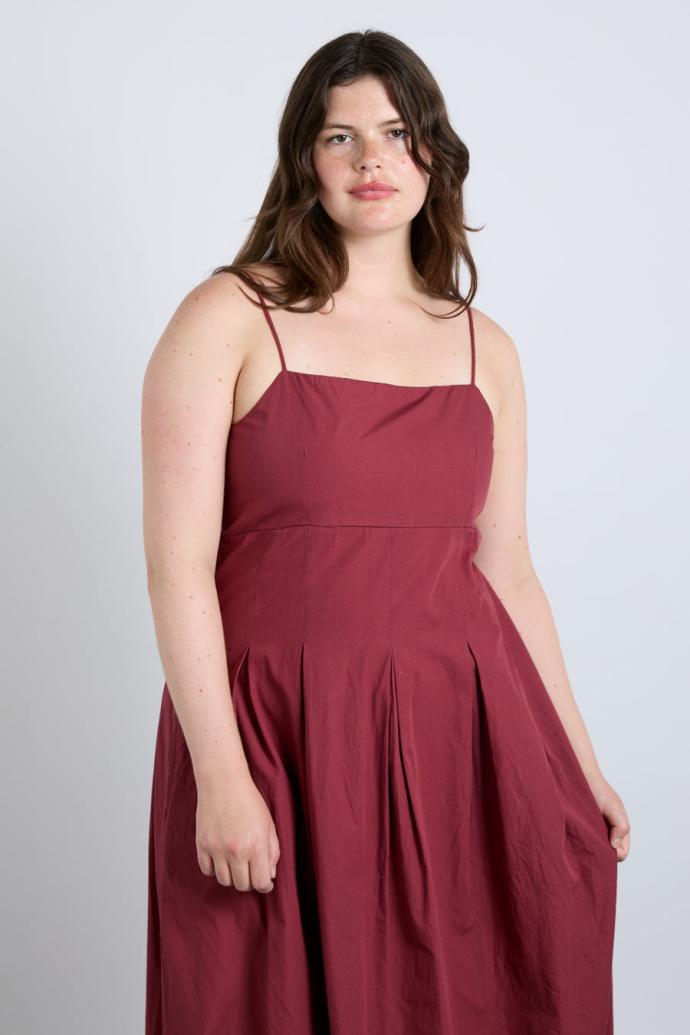 Dresses | Women Damson Madder Iris Bow Midi Dress