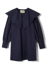 Dresses | Women Damson Madder Mimi Mini Dress - Navy Broderie