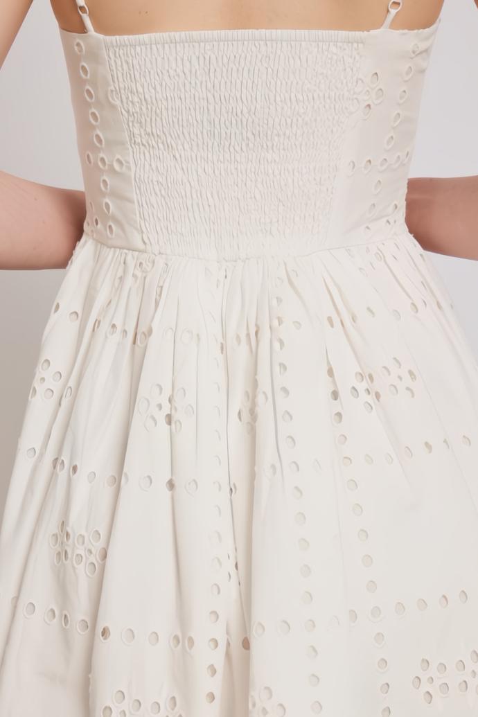 Dresses | Women Damson Madder Penelope Mini - White Broderie