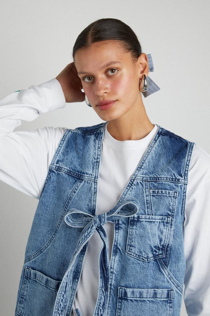 Gilets | Women Damson Madder Dilly Gilet - Denim