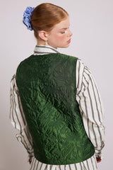 Gilets | Women Damson Madder Georgie Reversible Gilet - Pink Satin