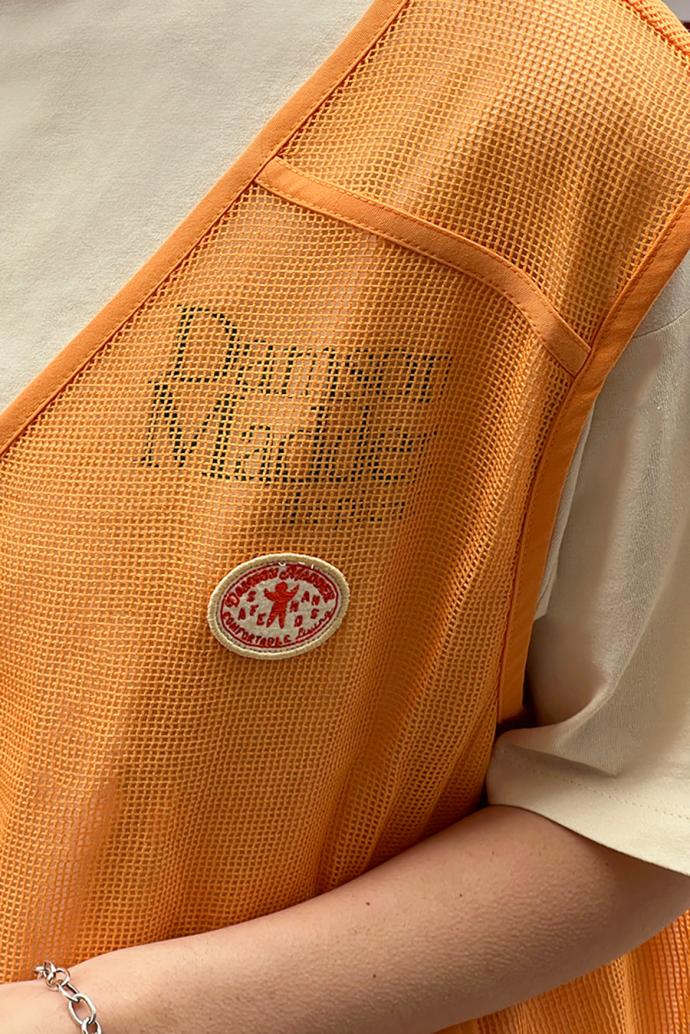 Gilets | Women Damson Madder Orange Fisherman Gilet