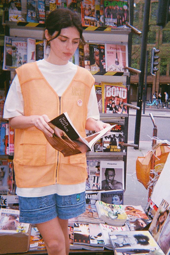 Gilets | Women Damson Madder Orange Fisherman Gilet