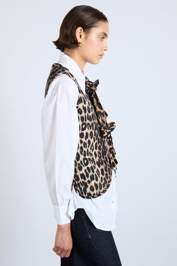 Gilets | Women Damson Madder Tilly Gilet - Leopard