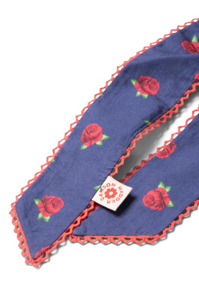 Hair Accessories | Women Damson Madder Bow Scrunchie In Rose Print