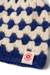Hats | Women Damson Madder Crochet Stripe Hat - Blue
