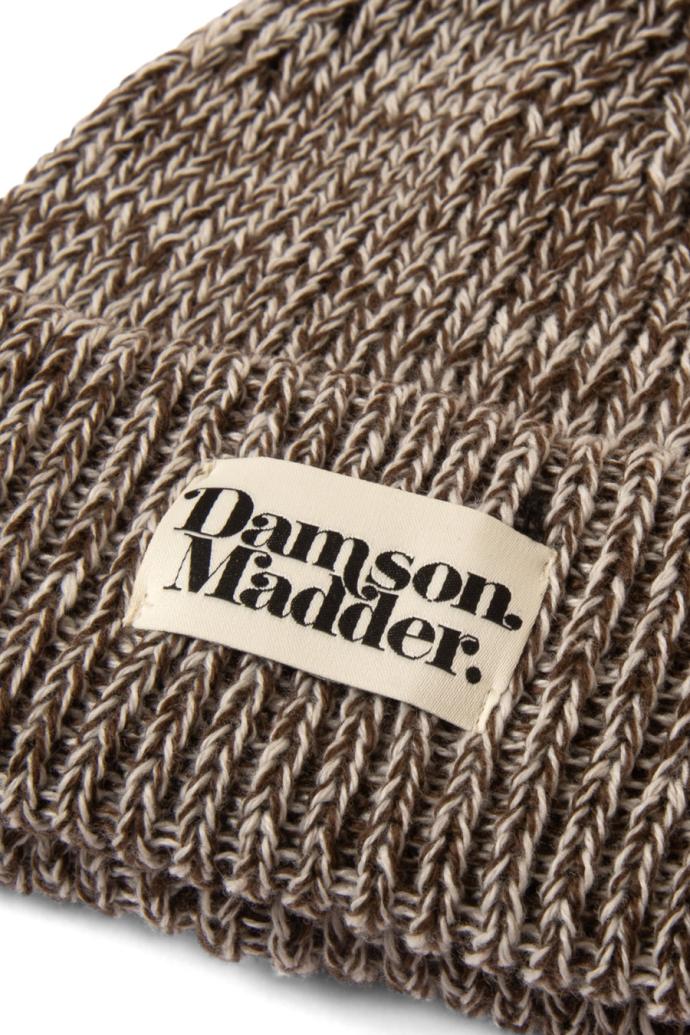 Hats | Women Damson Madder Flecked Yarn Beanie - Chocolate