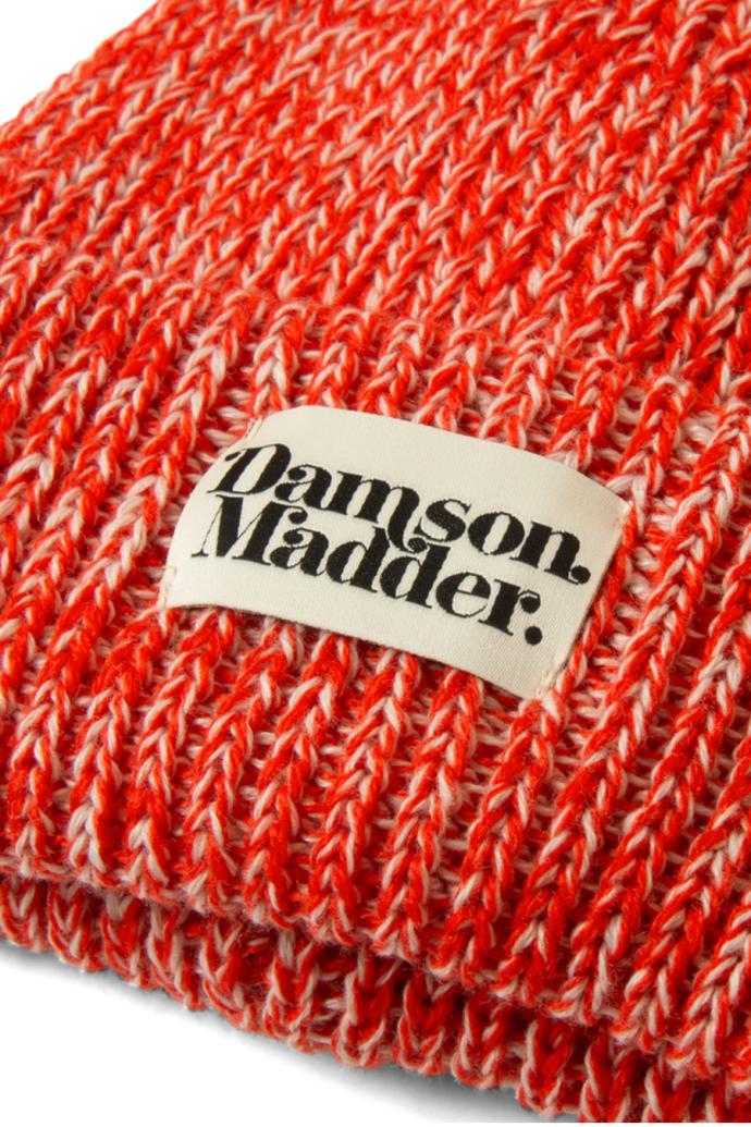 Hats | Women Damson Madder Flecked Yarn Beanie - Red