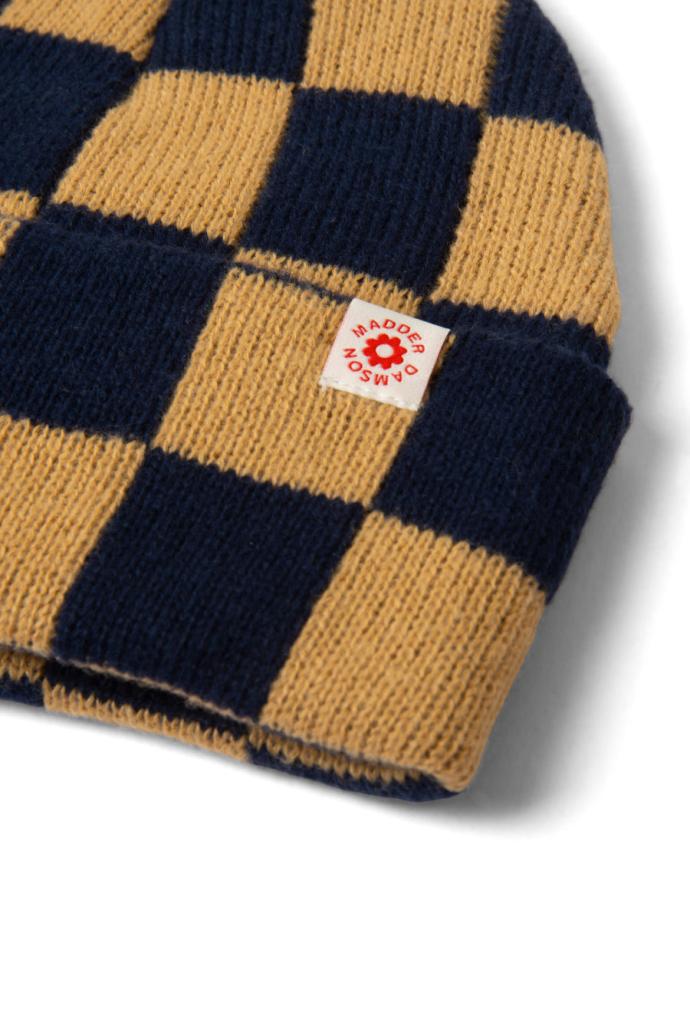 Hats | Women Damson Madder Square Beanie