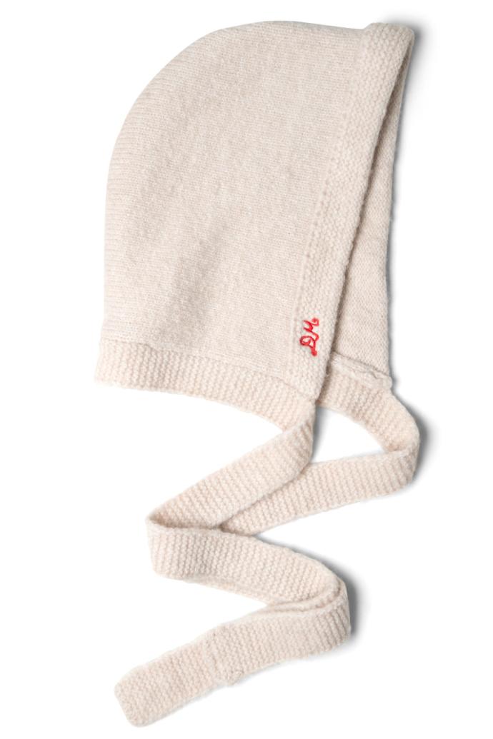 Hoods | Women Damson Madder Tie Neck Bonnet In Oatmeal