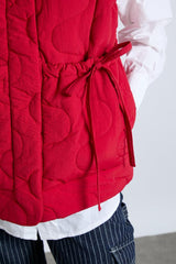 Jackets &amp; Coats | Women Damson Madder Celeste Gilet - Chilli Red