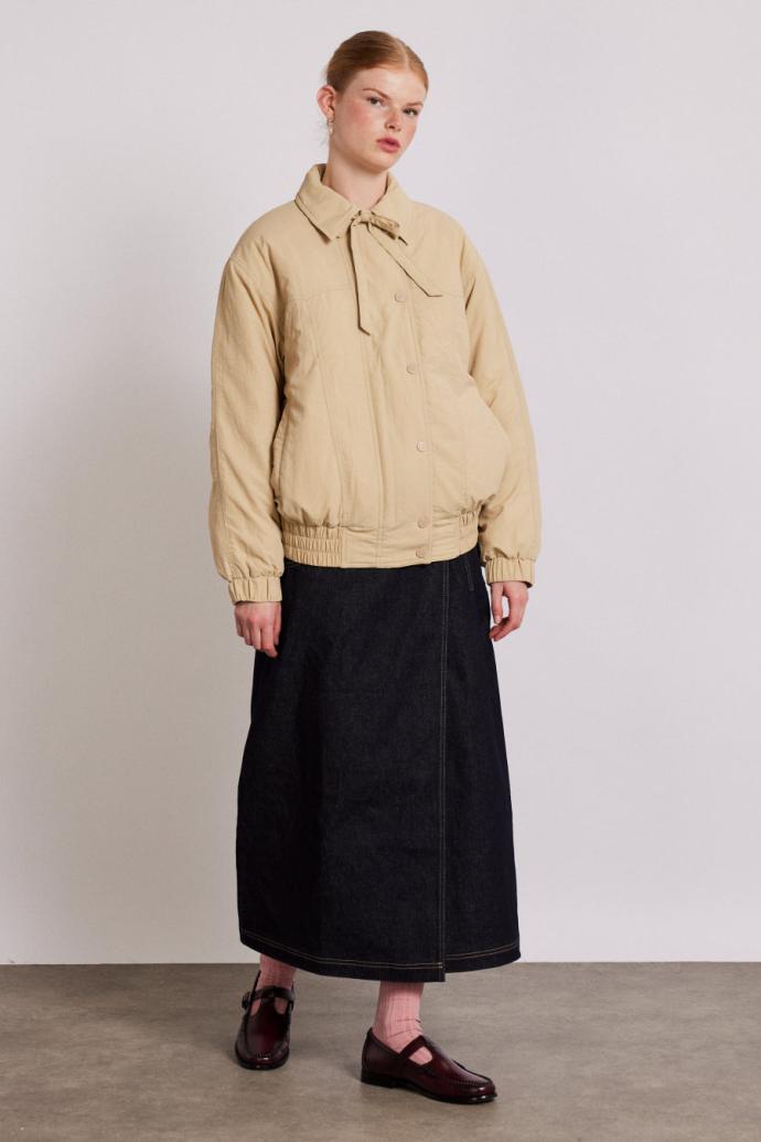 Jackets &amp; Coats | Women Damson Madder Claudia Bomber - Tan