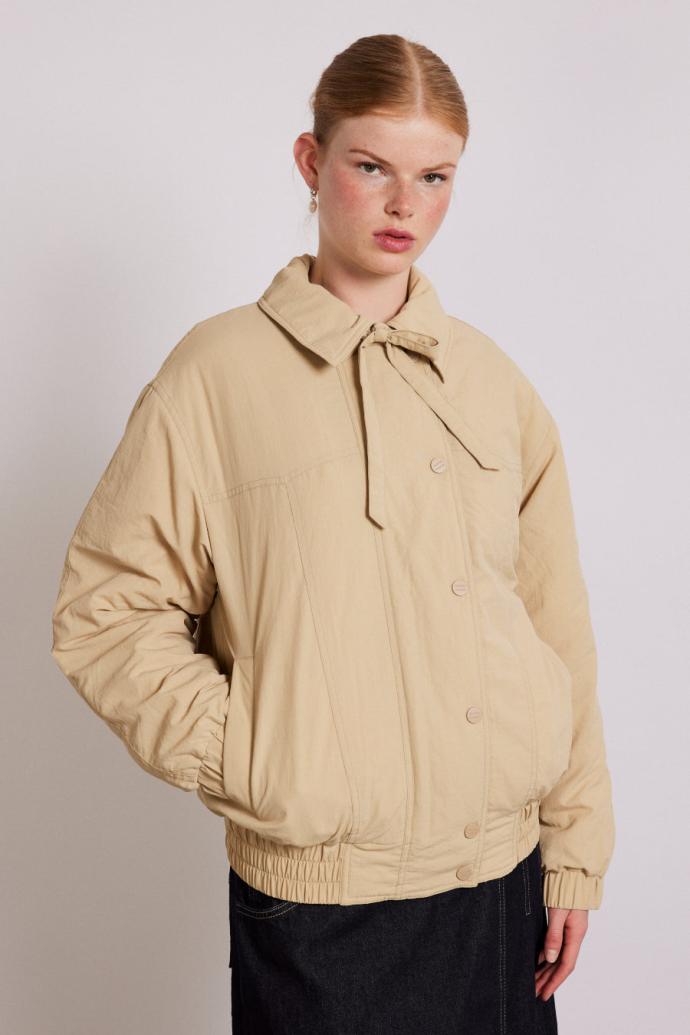 Jackets &amp; Coats | Women Damson Madder Claudia Bomber - Tan