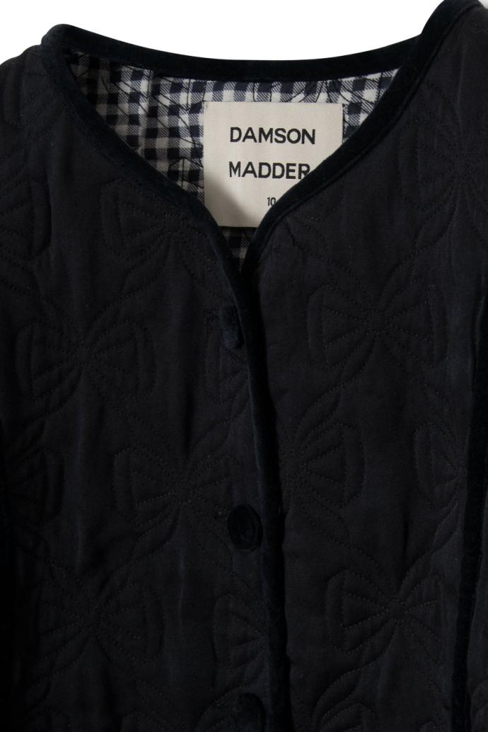 Jackets &amp; Coats | Women Damson Madder Diana Quilted Jacket - Black