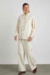 Jackets &amp; Coats | Women Damson Madder Goodnature Denim Shacket - Floral Stripe