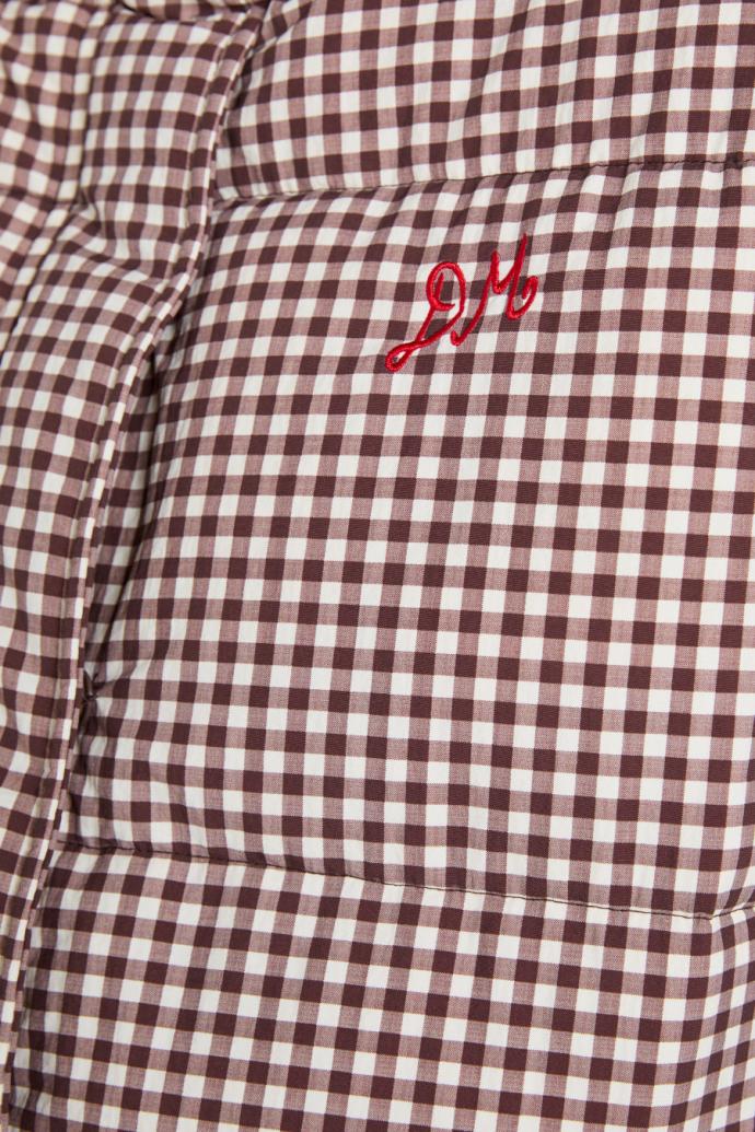 Jackets &amp; Coats | Women Damson Madder Jennifer Check Puffer - Chocolate Gingham