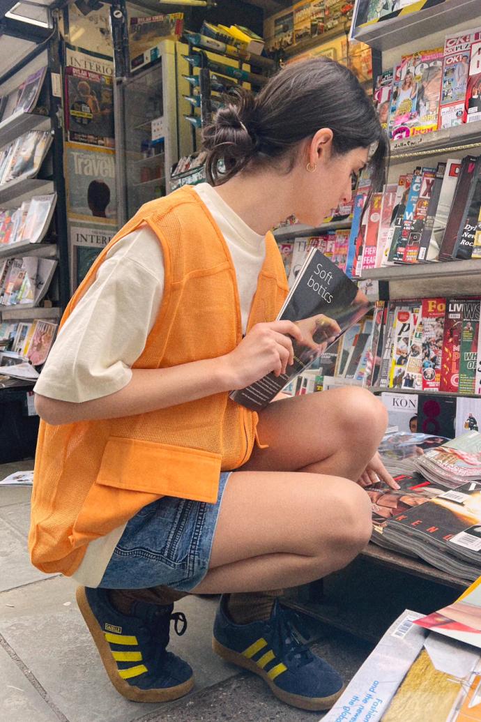 Jackets &amp; Coats | Women Damson Madder Orange Fisherman Gilet