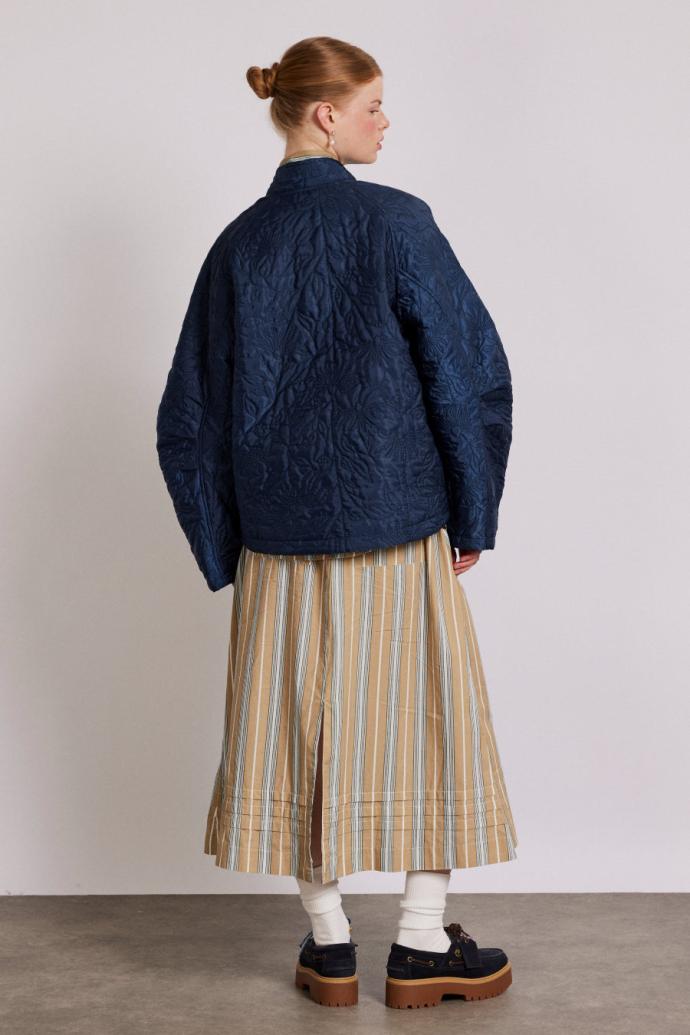 Jackets &amp; Coats | Women Damson Madder Susie Quilted Reversible Bomber