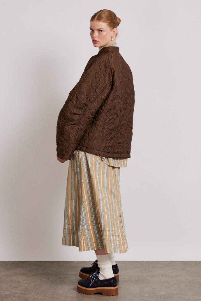 Jackets &amp; Coats | Women Damson Madder Susie Quilted Reversible Bomber