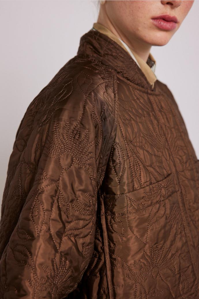 Jackets &amp; Coats | Women Damson Madder Susie Quilted Reversible Bomber