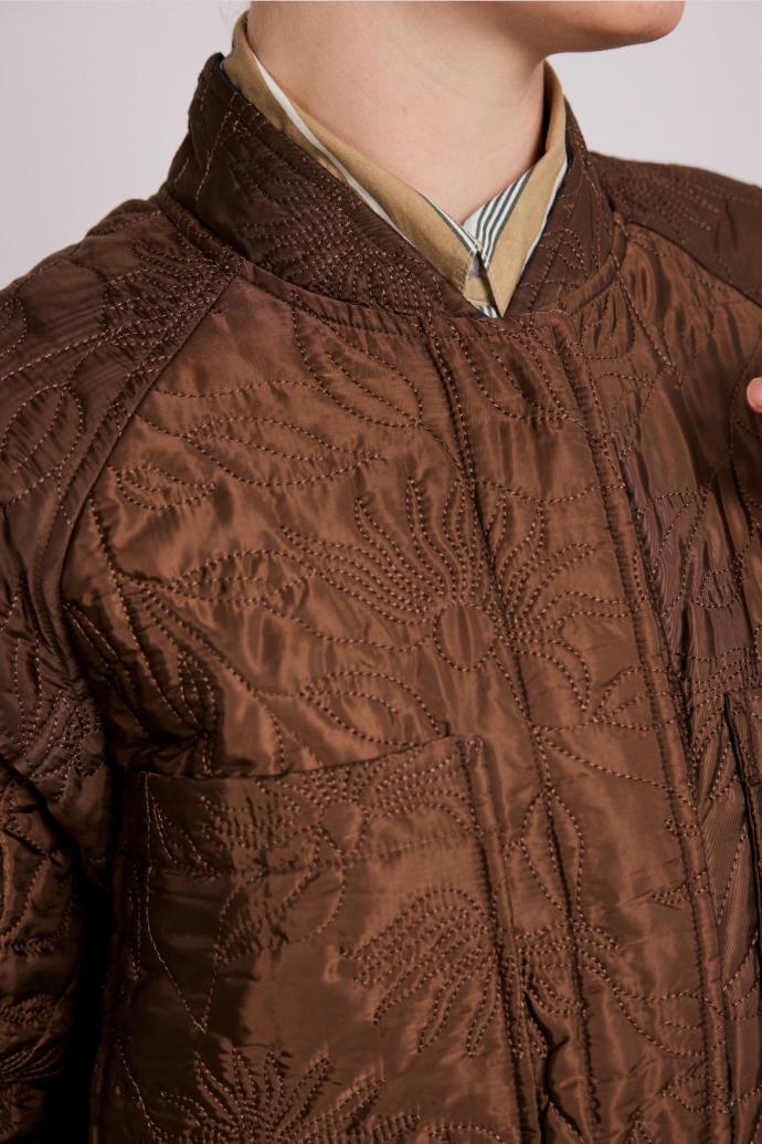 Jackets &amp; Coats | Women Damson Madder Susie Quilted Reversible Bomber