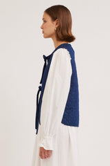 Jackets &amp; Coats | Women Damson Madder Tilly Gilet - Denim