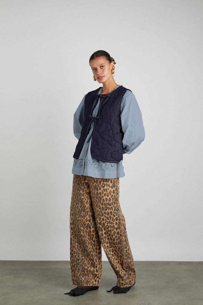 Jackets &amp; Coats | Women Damson Madder Tilly Gilet - Indigo Organic Denim