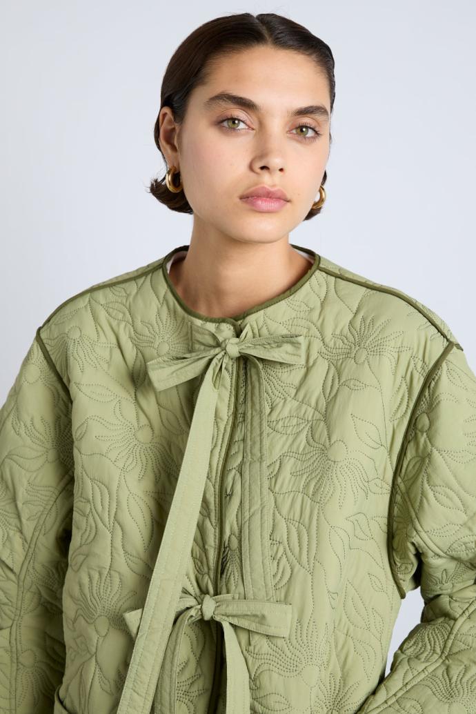Jackets &amp; Coats | Women Damson Madder Valentine Jacket - Green