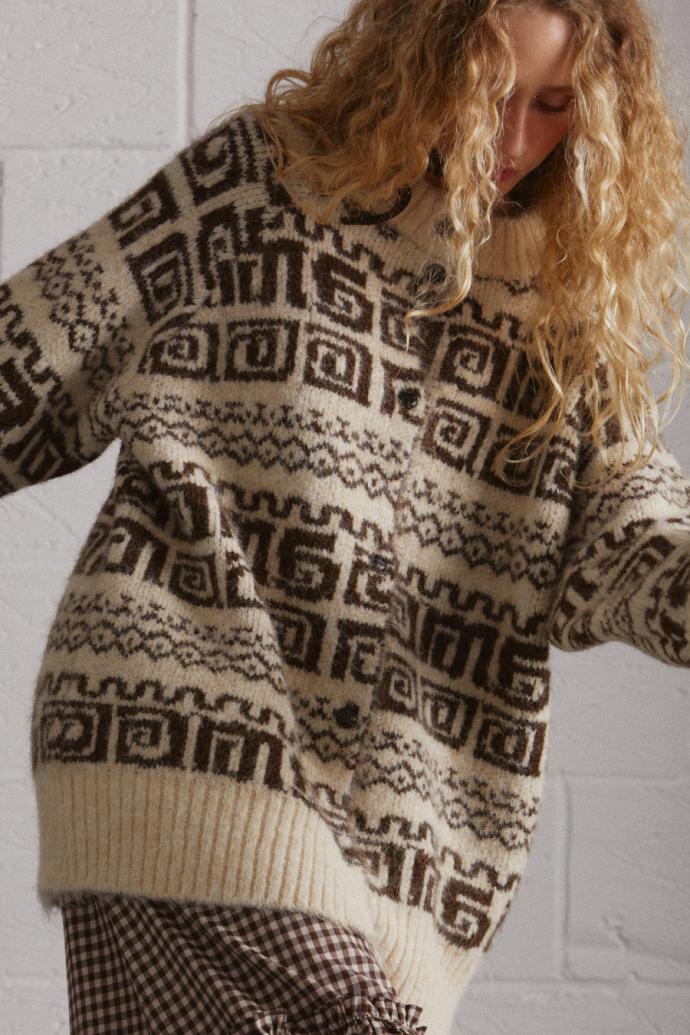 Knitwear | Women Damson Madder Dickson Blouson Cardi