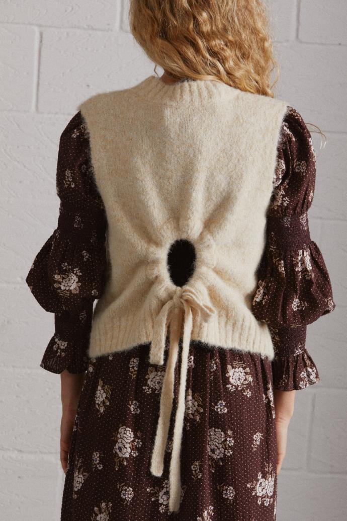 Knitwear | Women Damson Madder Evie Pointelle Knit Tank