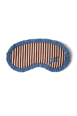 Nightwear | Women Damson Madder Antonella Pj Eye Mask - Choc Stripe