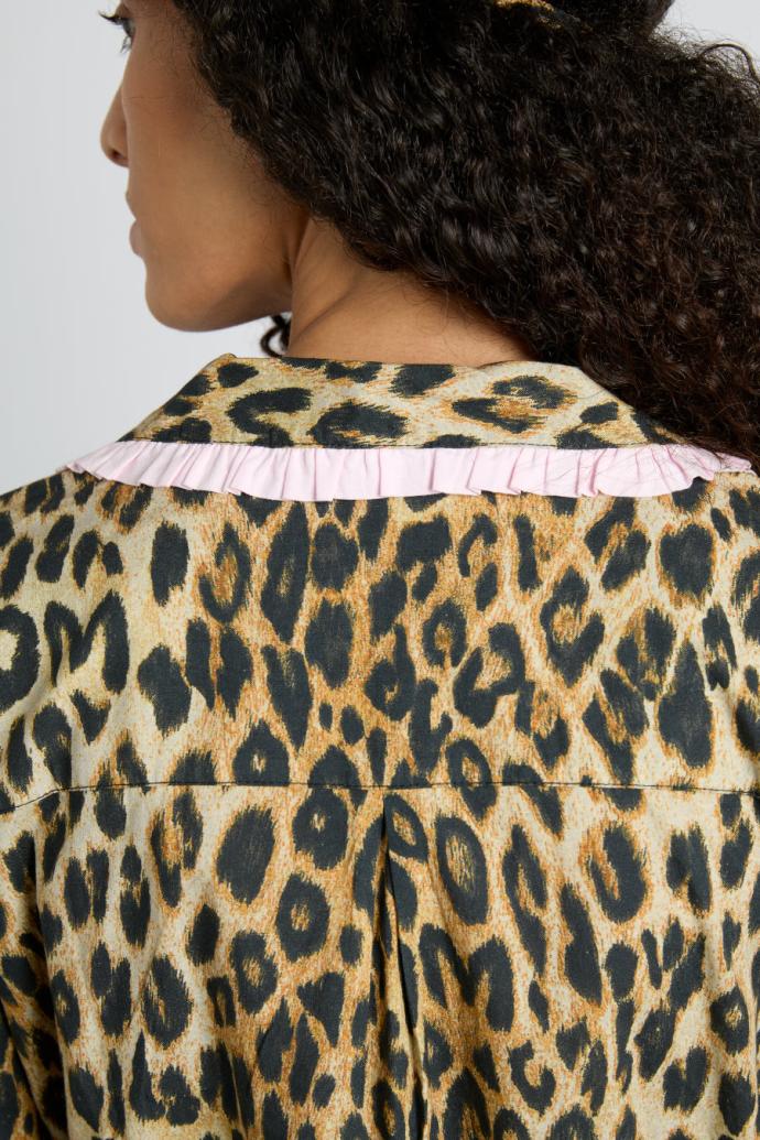 Nightwear | Women Damson Madder Antonella Pj Set- Leopard