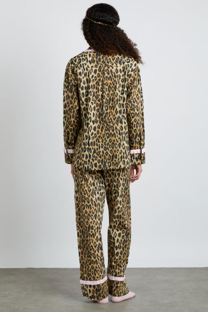 Nightwear | Women Damson Madder Antonella Pj Set- Leopard