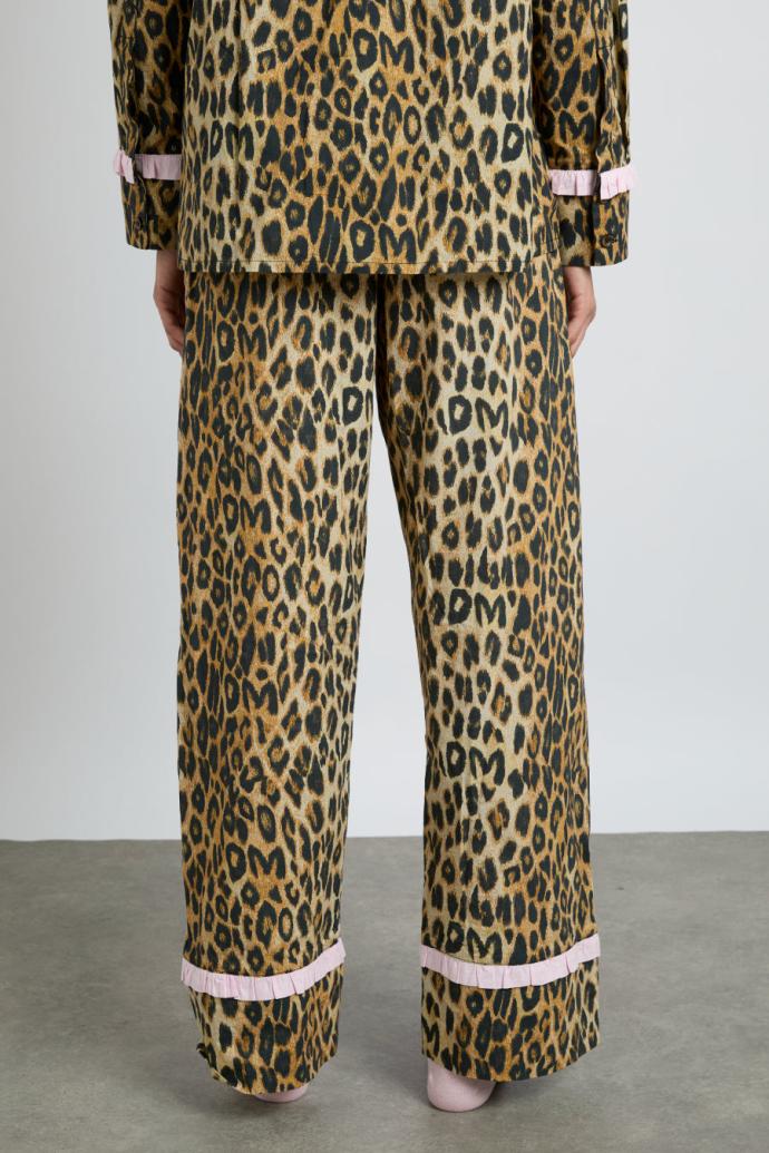 Nightwear | Women Damson Madder Antonella Pj Set- Leopard