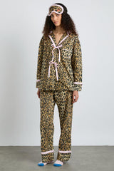 Nightwear | Women Damson Madder Antonella Pj Set- Leopard