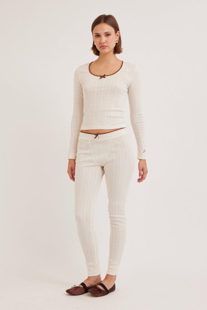 Nightwear | Women Damson Madder Jackie Pointelle Pj Set