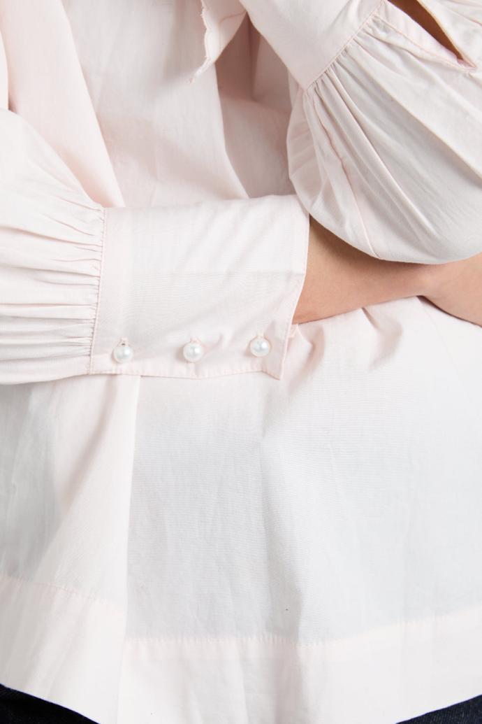 Occasion Wear | Women Damson Madder Embroidered Candy Blouse - Pink