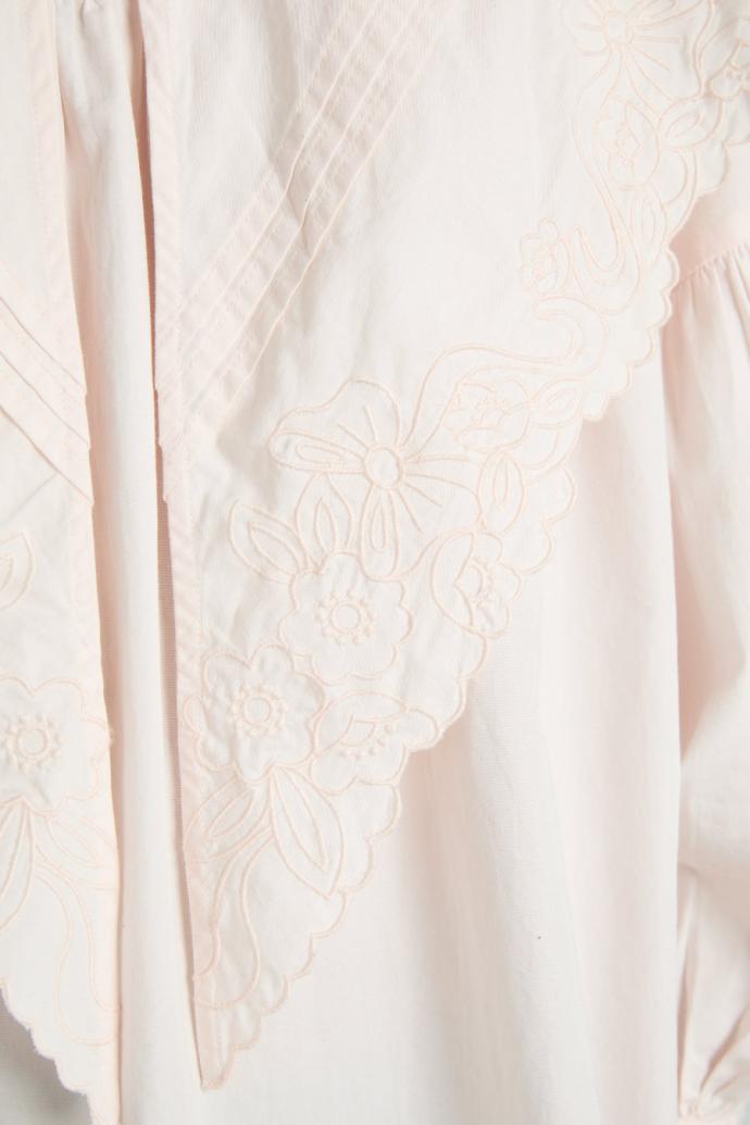 Occasion Wear | Women Damson Madder Embroidered Candy Blouse - Pink