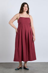 Occasion Wear | Women Damson Madder Iris Bow Midi Dress