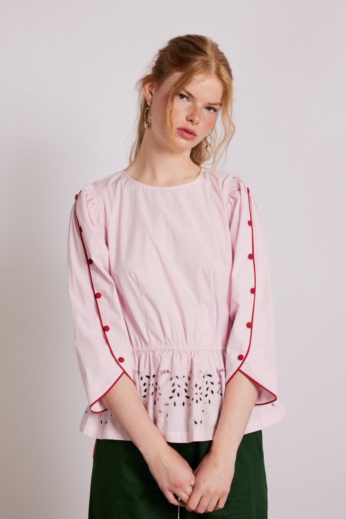 Occasion Wear | Women Damson Madder Perrie Blouse